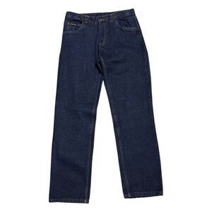 SCORPION Denim Motorcycle Lined Fall Winter Straight Jeans Mens 34x34